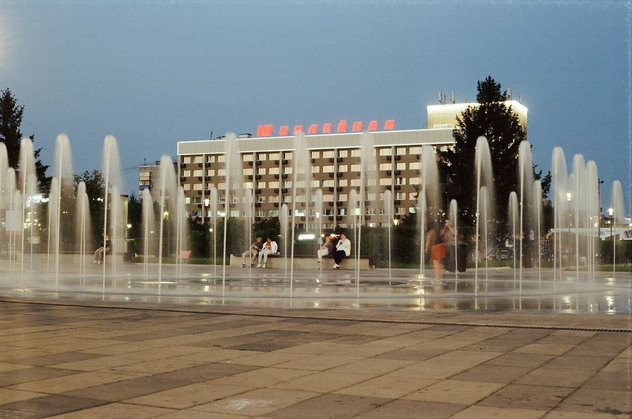 Площадь Ленина в Благовещенске